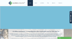 Desktop Screenshot of caofficeautomation.com