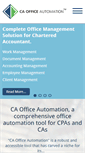 Mobile Screenshot of caofficeautomation.com